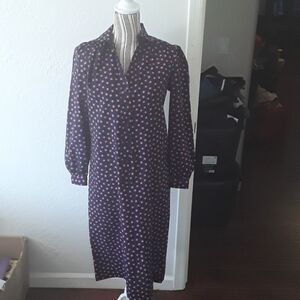 Vintage Schrader Sport Print Dress